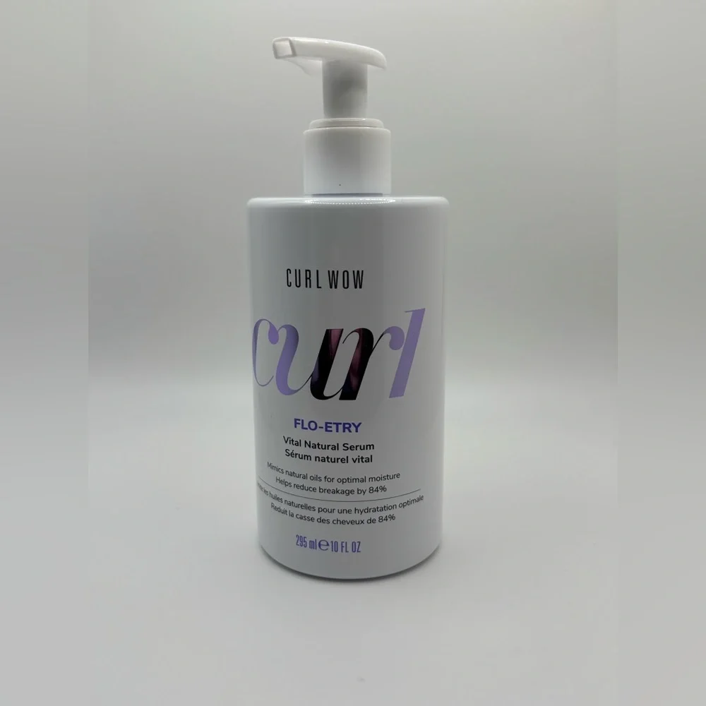 Curl Wow Curl Flo-Etry Vital Natural Serum 10 oz - Picture 3 of 6